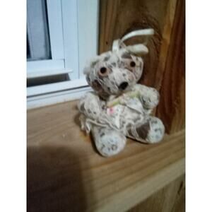 Preservables Mini Potpourri Lace Bear Ornament